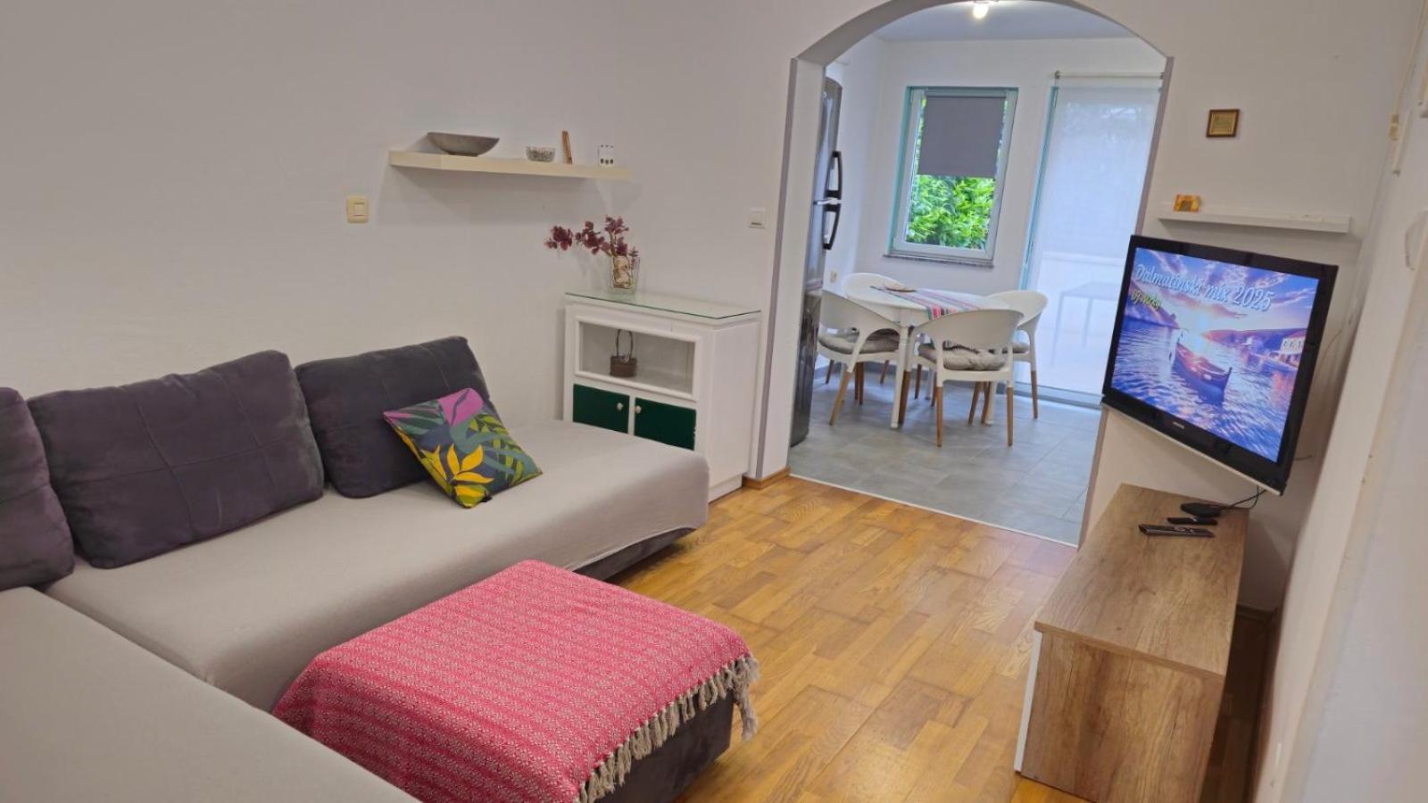 Apartment with garden in Barbariga Bagian luar foto